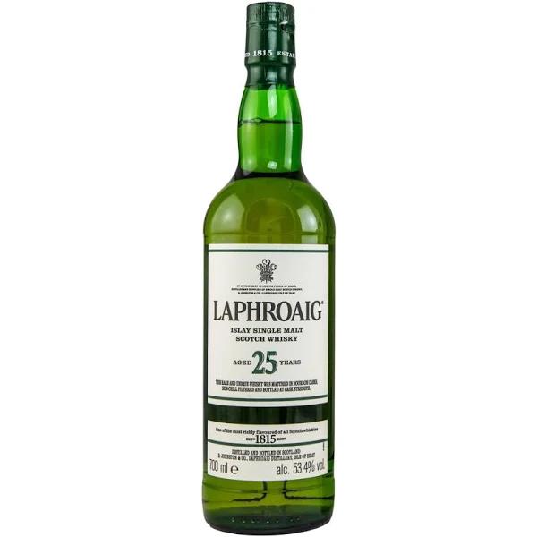 Laphroaig 25 Year Old Cask Strength 2022 Edition Single Malt Scotch Whisky 700ml