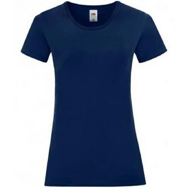 Fruit of The Loom Womens/Ladies Iconic 150 T-Shirt (Navy) (S)