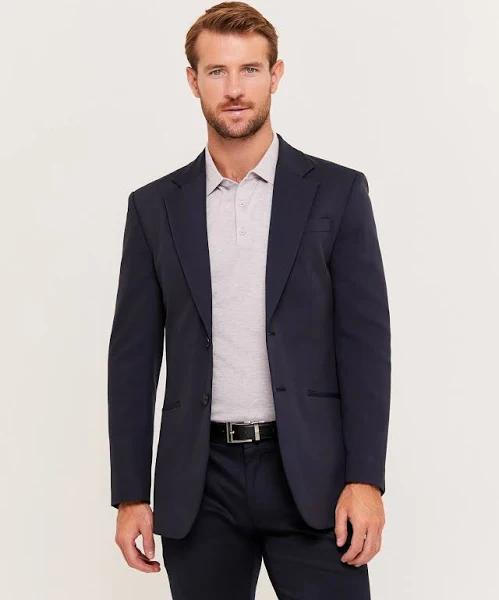 Saba Men's Judd Blazer in Dark Navy Size 42