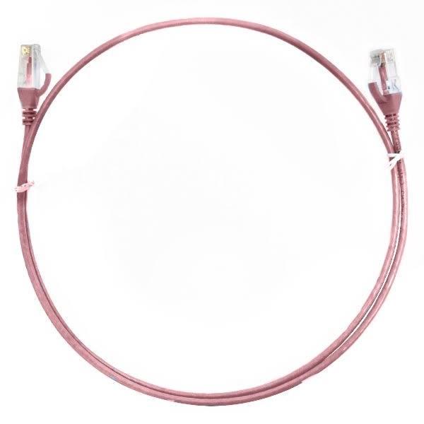 3M Cat6 Ultra Thin LSZH Ethernet Network Cable | Pink