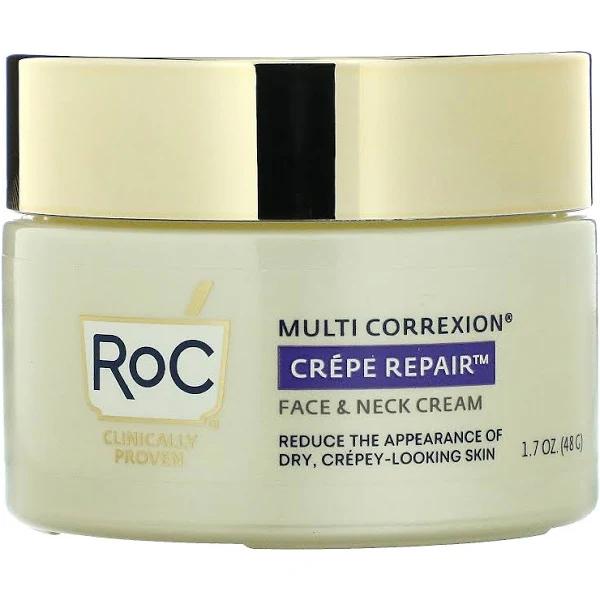 RoC, Multi Correxion, Crepe Repair, Face & Neck Cream, 1.7 oz (48 g)