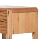 Calibre Furniture Single Drawer Bedside Table - Messmate