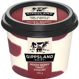 Gippsland Dairy Yogurt Mixed Berry 700g