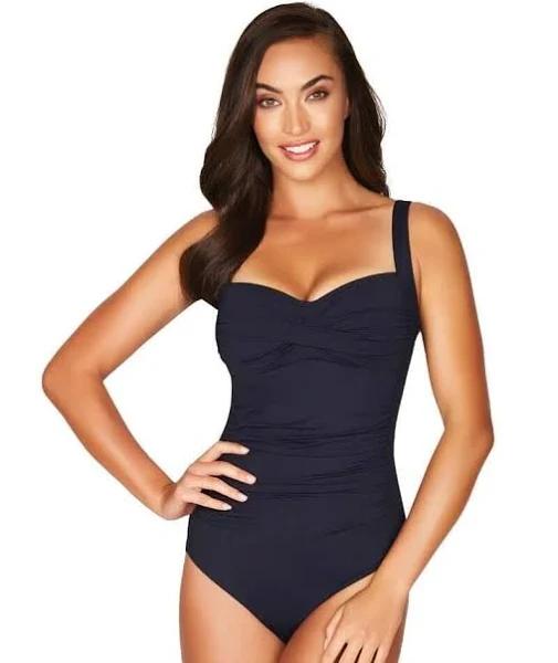 Sea Level Essentials Twist Front Multifit One Piece 12 / Night