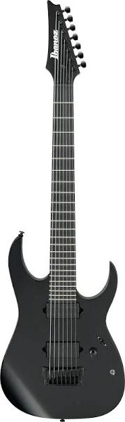 Ibanez RGIXL7BKF Electric Guitar - Black Flat