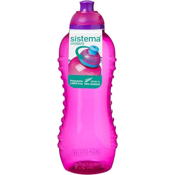 Sistema Twist 'N' SIP Water Bottle - 460 ml, Pink