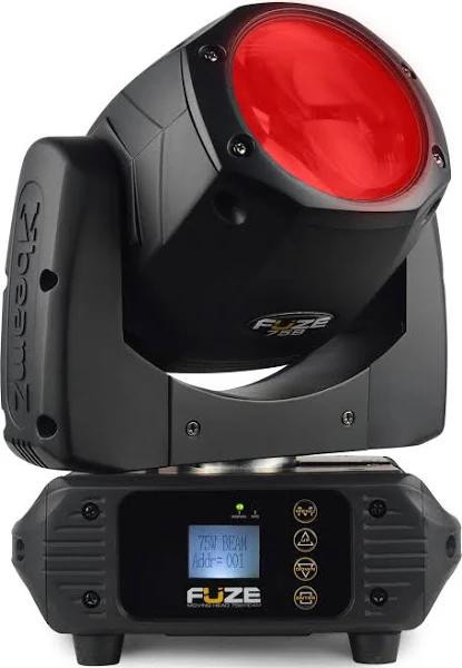 Beamz Fuze 75B 75W Beam Led Moving Head DMX IR