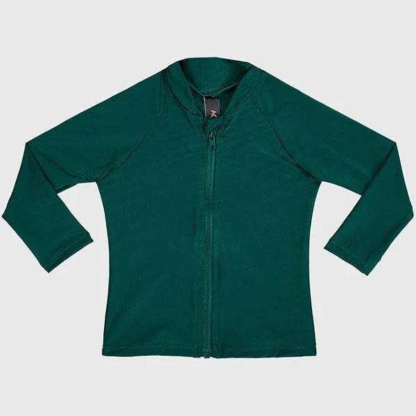 Stepping Stones Long Sleeve Rash Vest Jade / 0