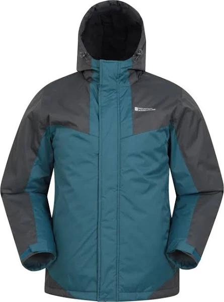 Mountain Warehouse Mens Dusk III Ski Jacket (Petrol/Black) (XXL)