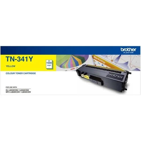 Brother TN-341Y Yellow Toner Cartridge