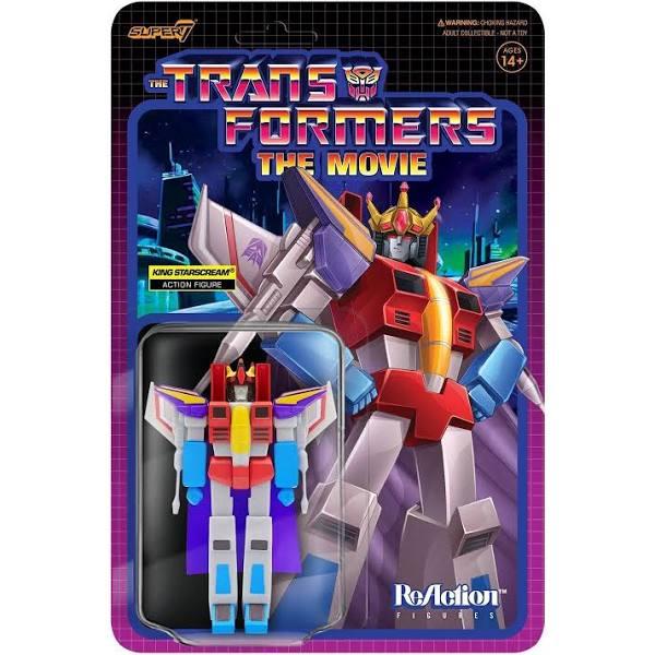 Transformers Reaction Action Figure Wave 4 King Starscream 10 cm