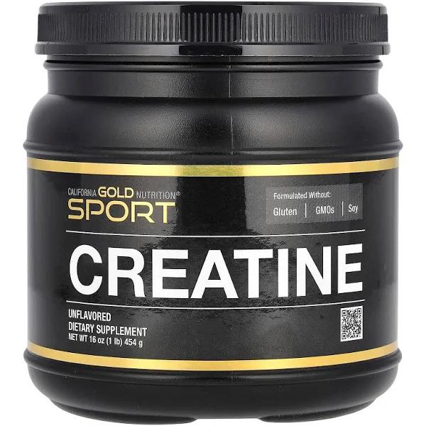 California Gold Nutrition, Creatine Monohydrate, Unflavored, 16 oz (454 g)