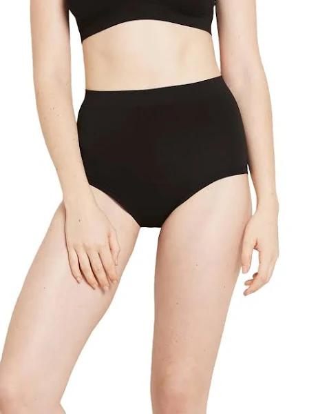 LYOLYTE Full Low Leg Briefs | Organic Bamboo Wear | Boody | Black | M