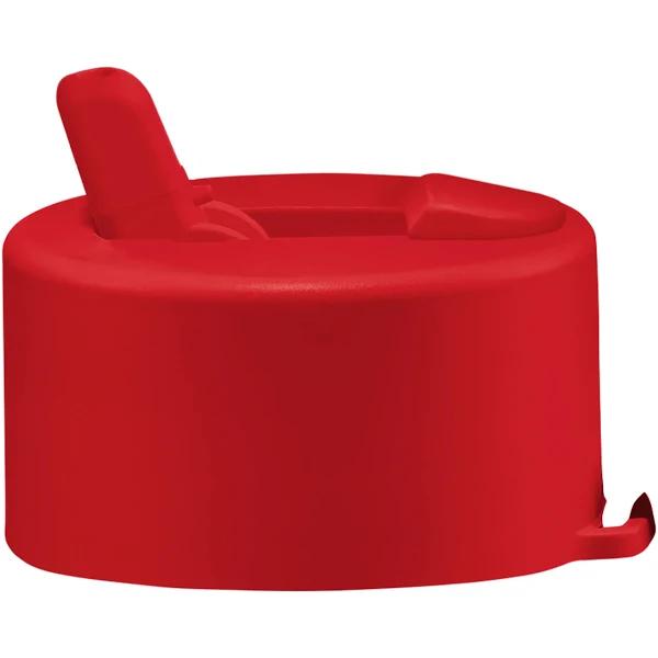 Replacement Flip Straw Lid - Hull Atomic Red - Frank Green