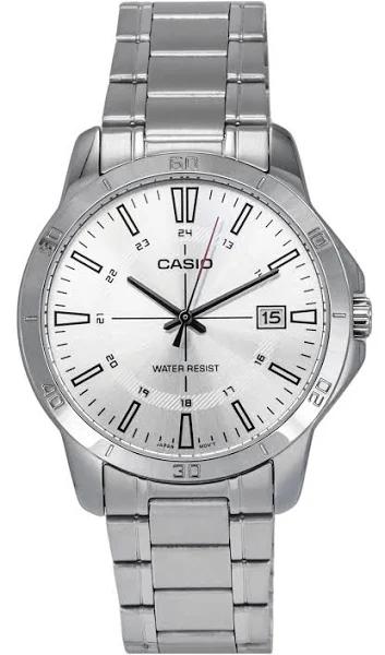 Casio Standard Analog Stainless Steel Men's Watch - Timeless Elegance