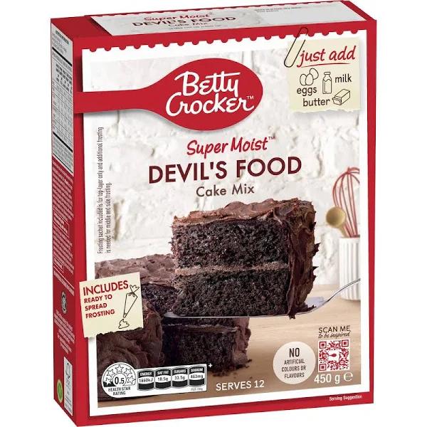 Betty Crocker Devils Food Cake MX 450g