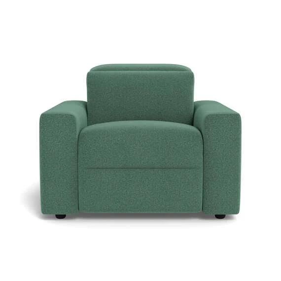 Onslow Fabric Electric Recliner Armchair Forest Green by Freedom