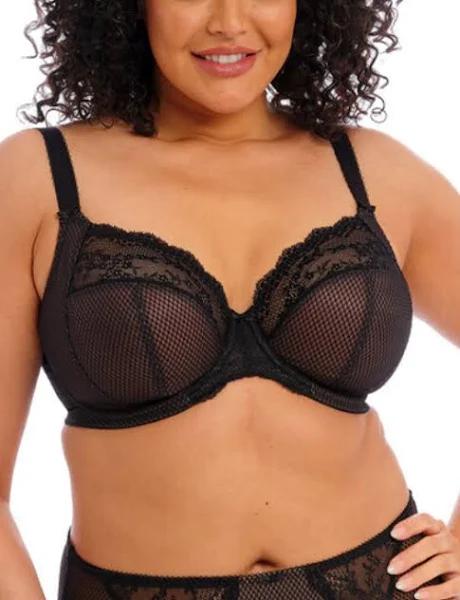 Elomi Charley Stretch Plunge Bra Black