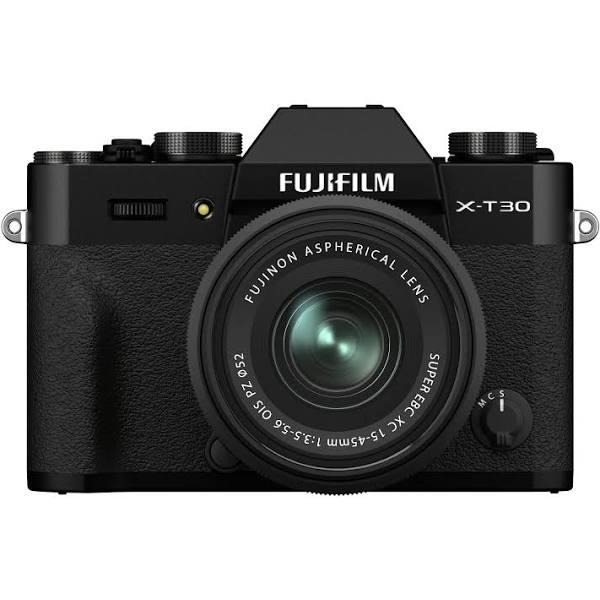 Fujifilm X-T30 II Mirrorless Camera With XC15-45mm Lens Kit - Black