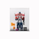 LEGO Optimus Prime 10302 Display Case, Black Base / No Background