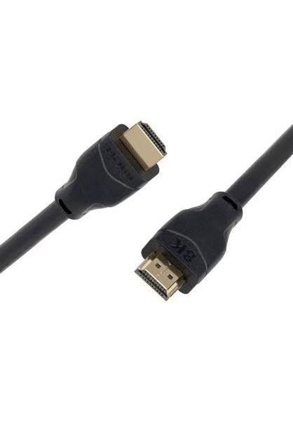 Laser Ultra High Speed HDMI Cable V2.1 Gold 8K 2m