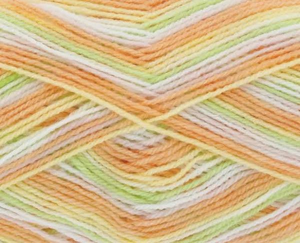 King Cole Big Value Baby 4 Ply Prints - Peaches (2573)