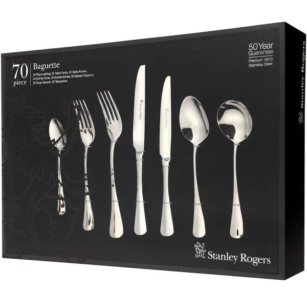 Stanley Rogers 70 Piece Baguette Cutlery Set