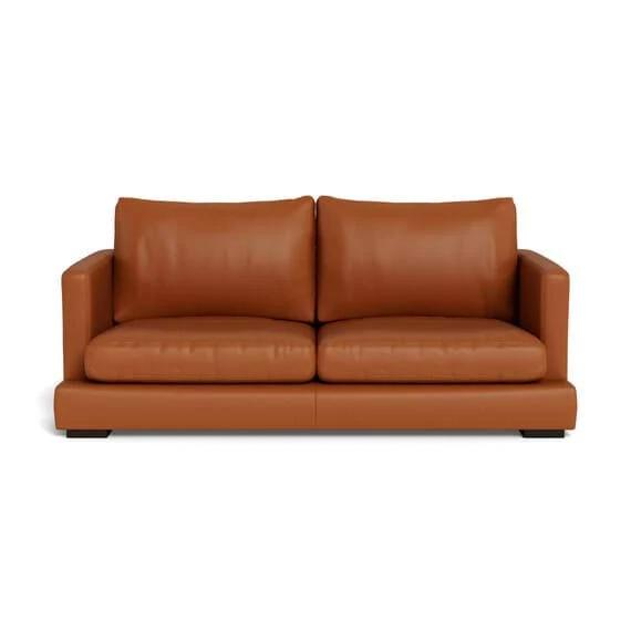 Long Island Leather Sofa Ginger by Freedom