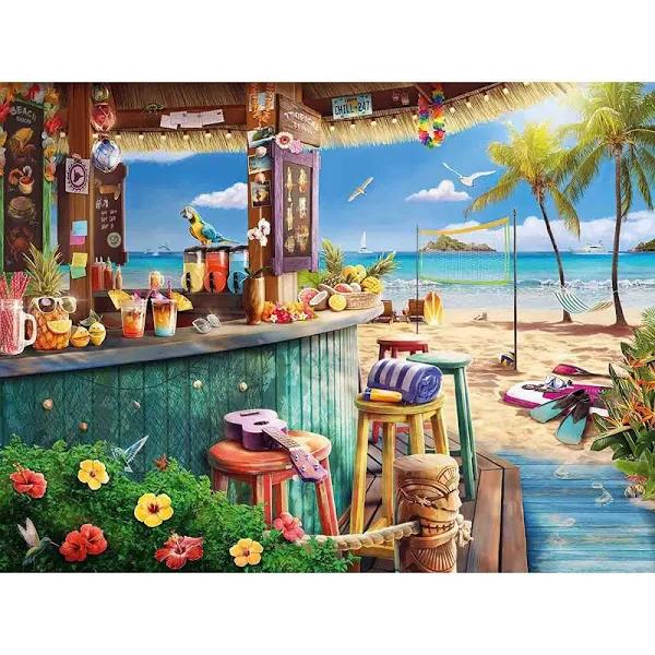 Ravensburger - Beach Bar Breezes 1500pc Puzzle