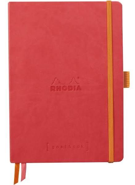 RHODIA - Rhodiarama - Goal Book - Grid - A5, Coral