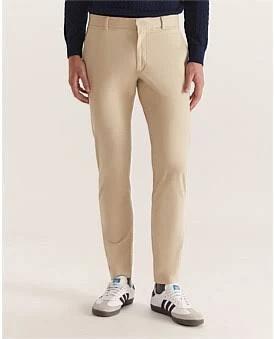 Saba Men's Taylor Chino Pants in Stone Neutrals Size 30