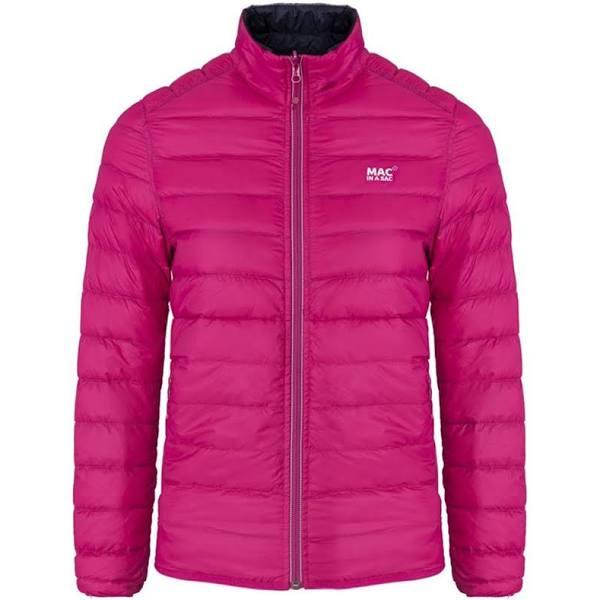 Mac in A Sac Ladies Polar Jacket (Fuchsia/Navy) - Size 14