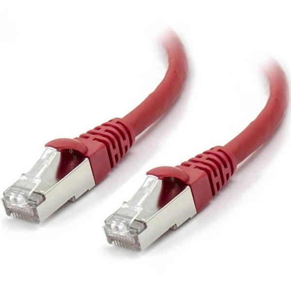 Alogic C6A-02-Red-SH 2m Red 10GbE Shielded Cat6a LSZH Network Cable