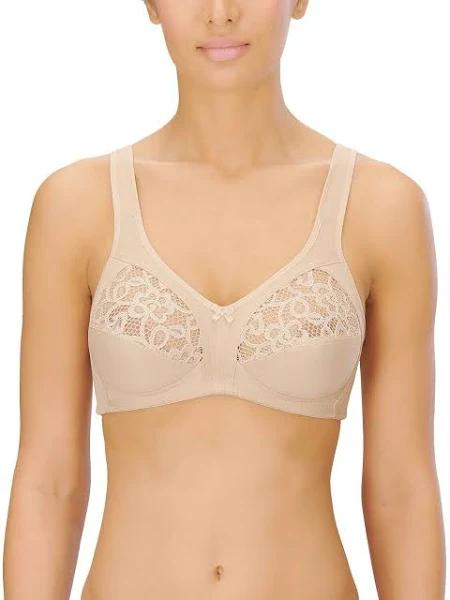 Naturana Plus Size Wirefree Bra with Padded Straps