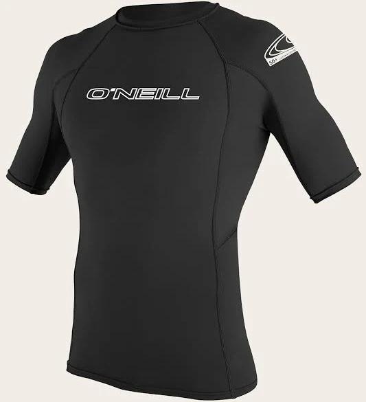 O'Neill Men's Basic Skins UPF 50+ Short Sleeve Rash Guard