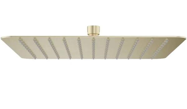 Caroma Urbane II 300mm Square Rain Shower - Brushed Brass