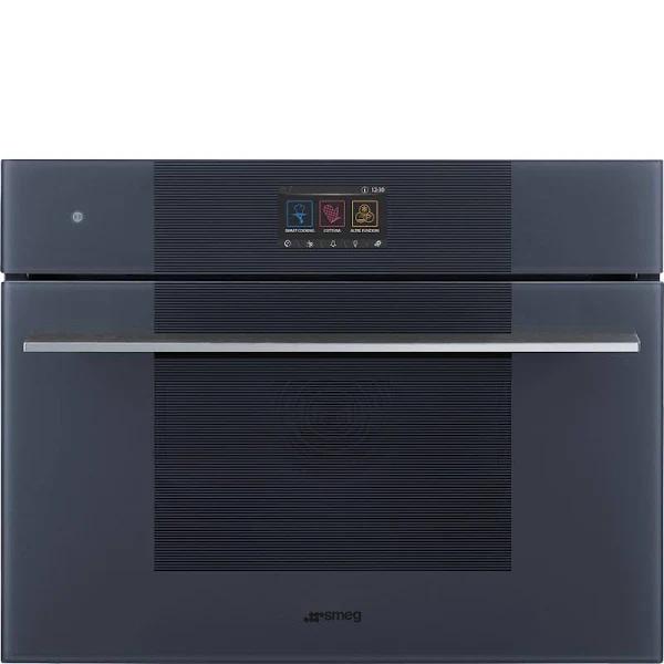 Smeg Linea Compact Omnichef Oven - Neptune Grey SO4104APG | Bing Lee