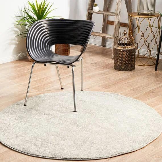 Tor Round Floor Rug Pearl by Freedom