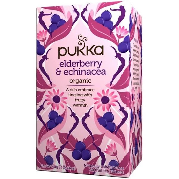 Pukka Elderberry Echinacea Tea (20)