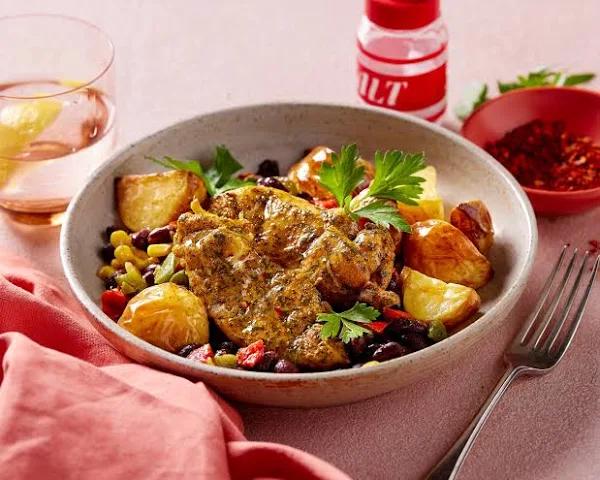 Dineamic Smokey Chicken & Roasted Chat Potatoes 360g