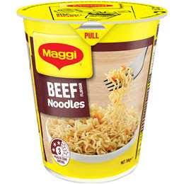 Maggi 2 Minute Instant Cup Noodle Beef 58g