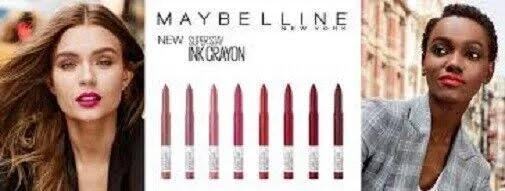 Maybelline Superstay Ink Crayon Lipstick Choose Your Colour Matte