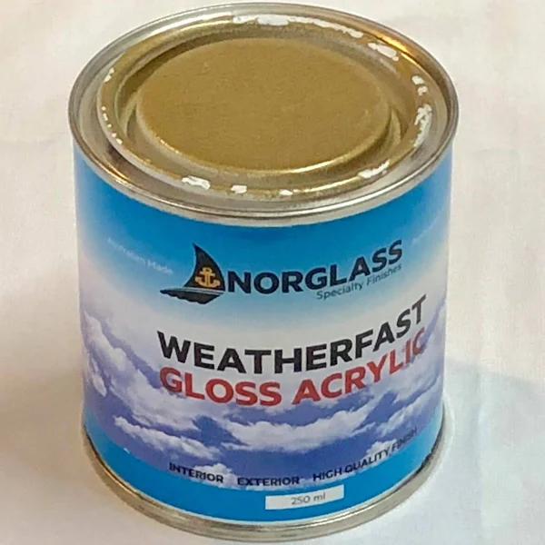 Weatherfast Gloss Acrylic Gold / 250ml