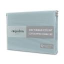 Algodon 300TC Cotton Fitted Sheet Combo Set - Pink Queen