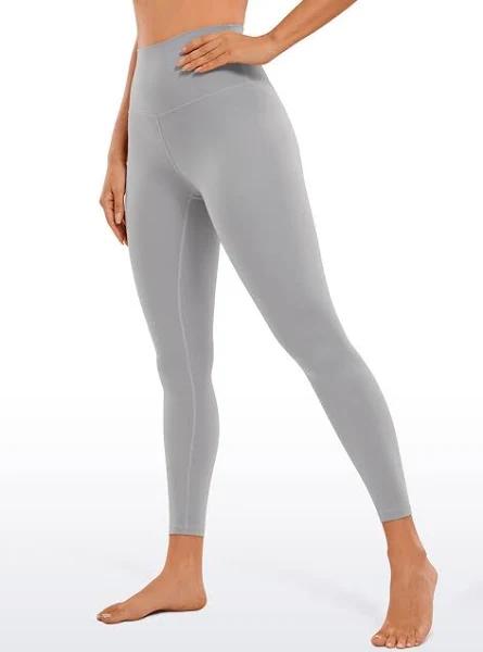 CRZ Yoga Women's Yoga Lounge High Rise Butterluxe Yoga Leggings 25'' Rhino Grey / XL