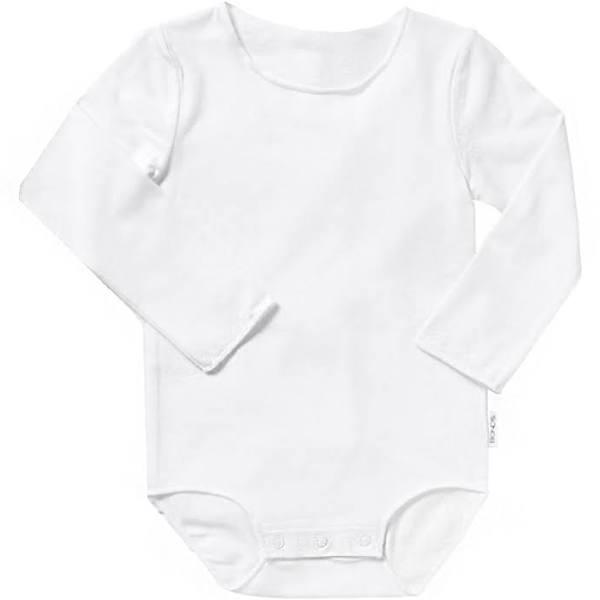 Bonds Wonderbodies Long Sleeve Bodysuit - 2 Pack, Size 000 / White