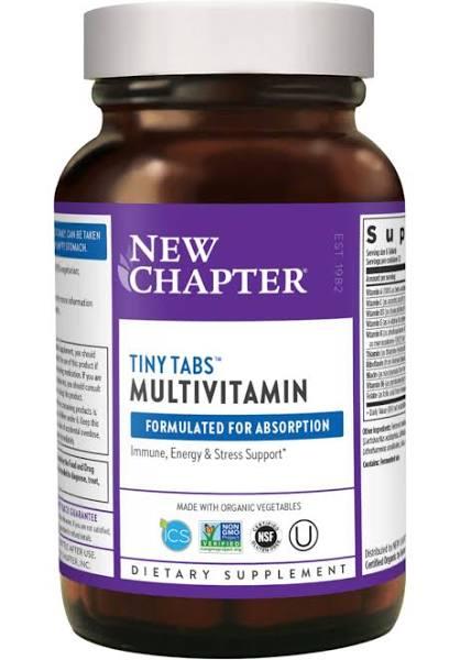 New Chapter Tiny Tabs Multivitamin, 192 Tablets