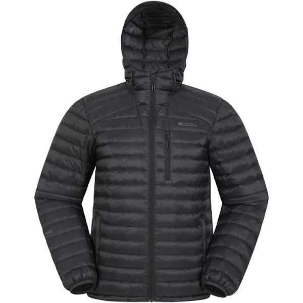 Mountain Warehouse Mens Henry II Extreme Down Filled Padded Jacket Black XS