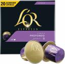 L'Or Espresso Coffee Lungo Estremo - Intensity 10 - 100 Aluminium Capsules Compatible With Nespresso Machines (10x10 Pods Pack)