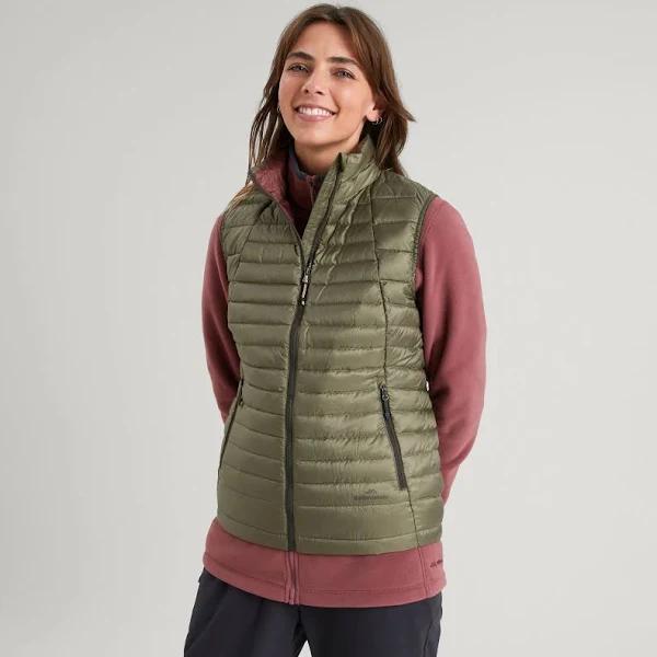 Kathmandu Heli R Women's Down Vest | Green Puffer Vest - XL